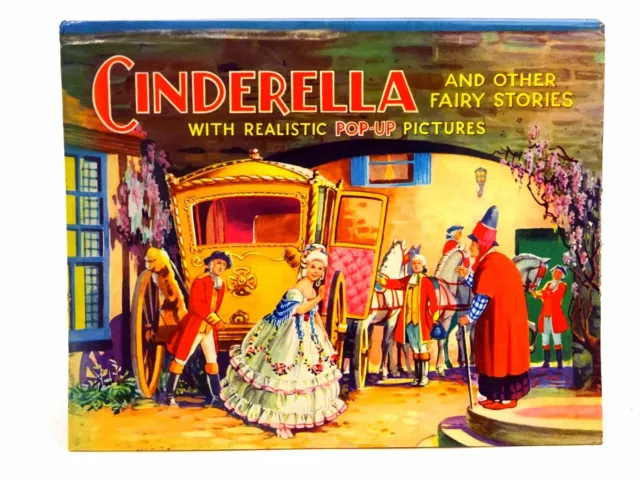 &amp;CINDERELLA AND OTHER Fairy Stories With Realistic Pop-Up Pictures&amp;quot; $28 ...
