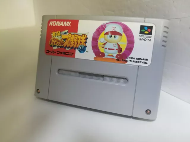 Jikkyou Powerful Pro Yakyuu 94 Shvc-Yx Super Famicom Cart Only Ntsc Japon S38