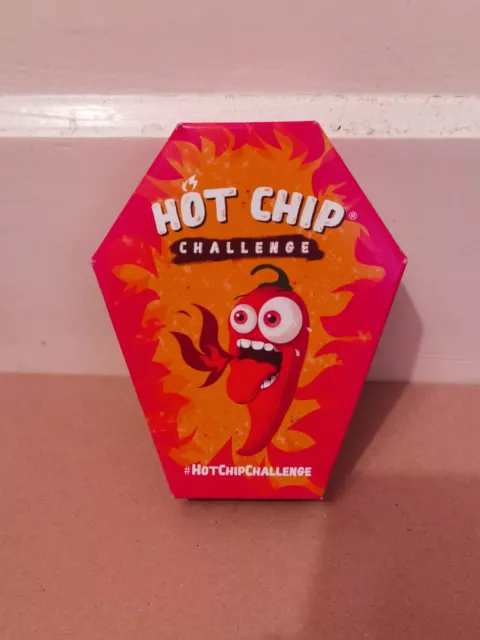 Hot Chip Challenge in orig. Sarg Box OVP Carolina Reaper ChilI Sehr Scharf