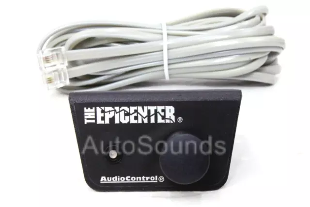 AudioControl Black Epicenter Concert Series Bass Enhancer Restoration Processor 2