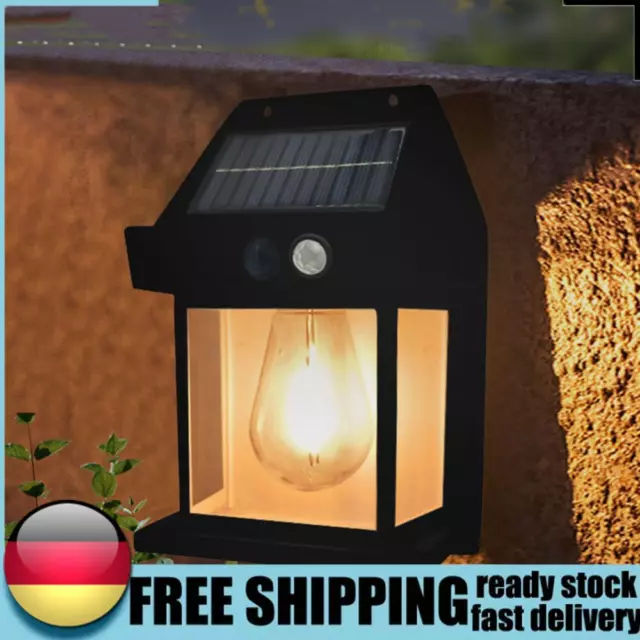 LED Solar Wall Light IP65 Waterproof Outdoor Wall Lamp for Pathway Villa Outdoor