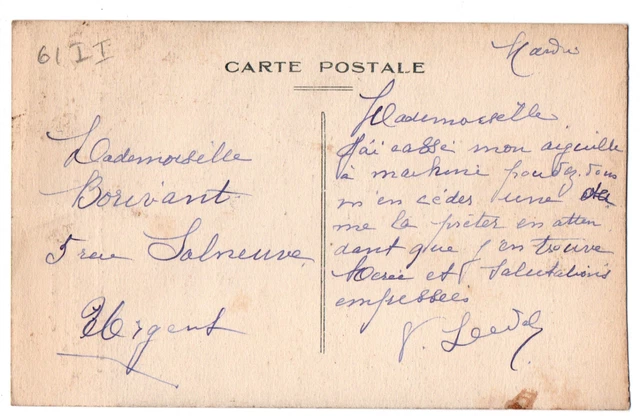 CPA 61 - ALENCON (Orne) - 1. Le Moulin du Guichet - salon des Artistes français 2