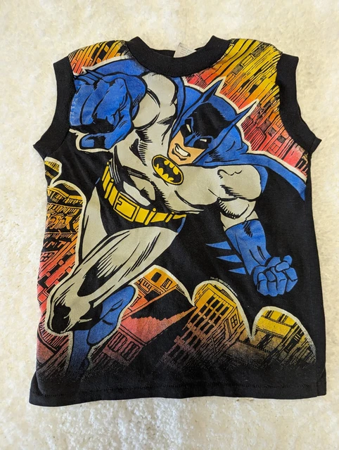 DC Comics1991 Batman Pacific Coast Apparel T Shirt Medium Youth Vintage VTG