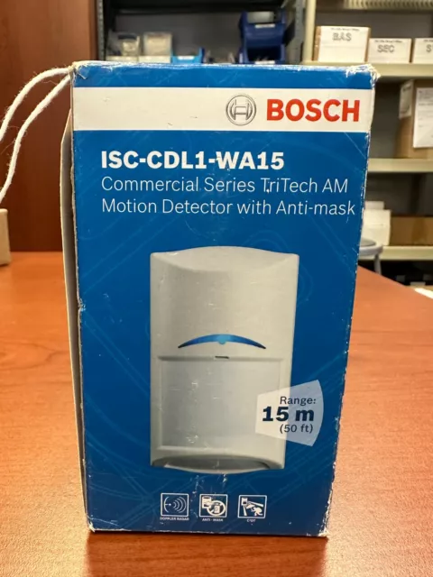 Bosch ISC-CDL1-WA15 50' X 50' Motion Detector new overstock