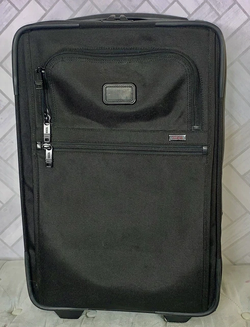 Tumi Alpha 2 Black 2 Wheeled Carry-on- Nylon Luggage 22020D2