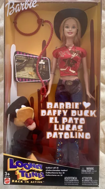 Barbie Loves Daffy Duck Doll Looney Tunes 2003  NRFB