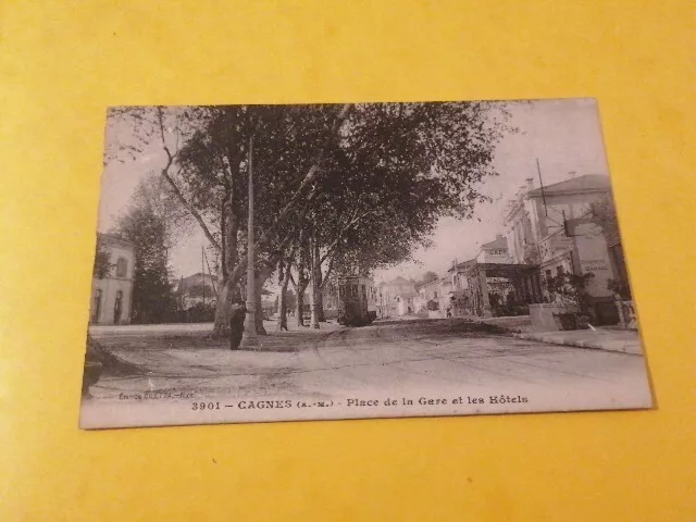 Carte Postale CPA Ville De Gagnes