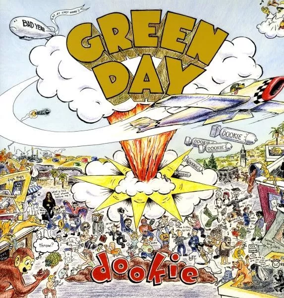 Green Day - Dookie Vinyl Lp Rock 14 Tracks Neuf