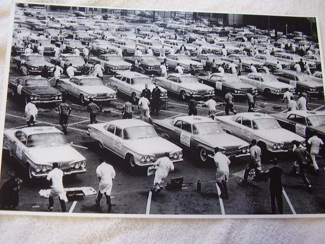 1961 Plymouth  Fleet Tune-Up Contest ?  11 X 17  Photo /  Picture