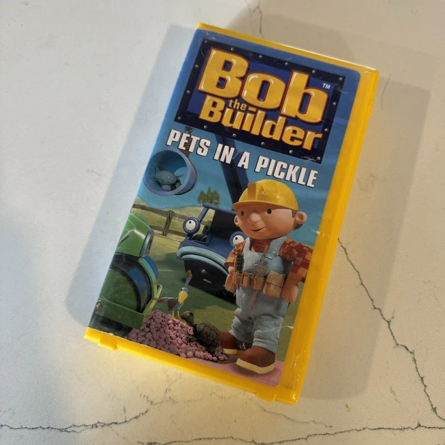 BOB THE BUILDER PETS IN A PICKLE Vhs Video Tape HIT Entertainment 2001 ...