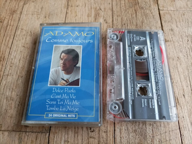 Adamo Comme Toujours Cassette Audio Tape K7 Rare