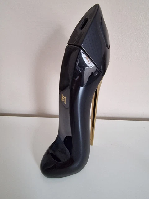 Carolina Herrera Good Girl 50ml EMPTY Spray Heel BOTTLE Collectable stilleto