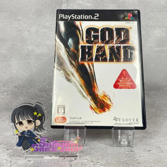 PS2 God Hand Sony Playstation 2 Japanese Language Edition Capcom Vintage Games