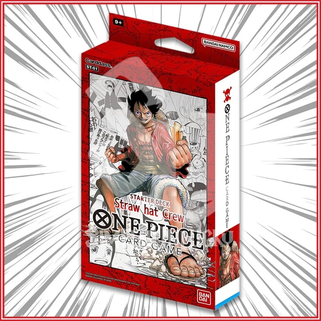 ONE PIECE CARD GAME STRAW HAT CREW Starter Deck 1 FACTORY SEALED🔥F EUR
