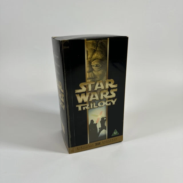 STAR WARS TRILOGY VHS 2000 Return Of Jedi, A New Hope, The Empire