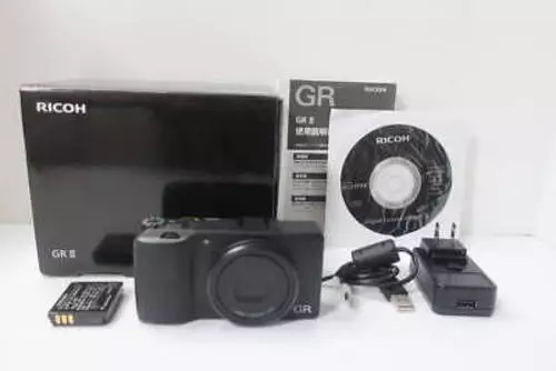 Ricoh GR II Compact Digital Camera 16.2MP used with box ship 1day