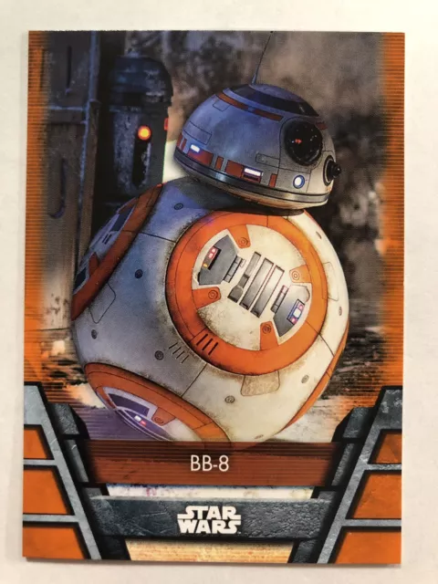 🔥🔥Topps Star Wars: Holocron Series ORANGE Parallel /99 BB-8🔥🔥