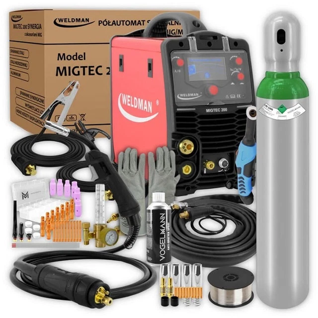 Weldman MICRO MIG 215 SYN Synergy Poste à souder soudage MIG MMA TIG - jeu n°10
