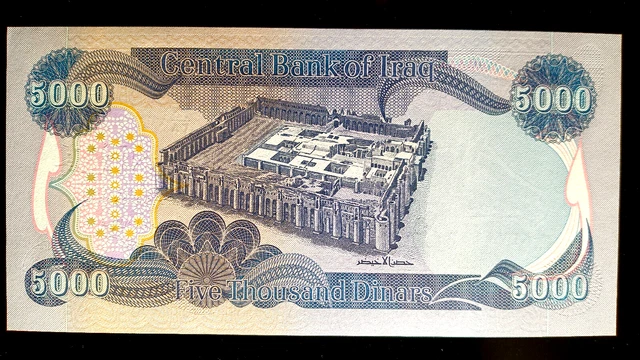 100,000 IRAQI DINAR 20 x 5,000 IRAQ 5000 IQD UNC NEW UNCIRCULATED FREE SHIPPING!