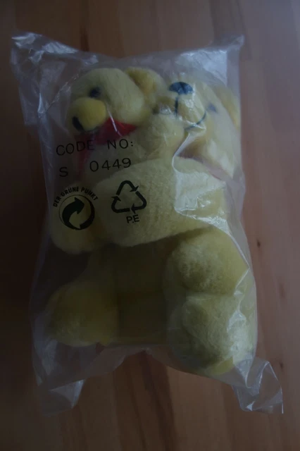kleines Kuscheltier / Stofftier Bär mit Kind