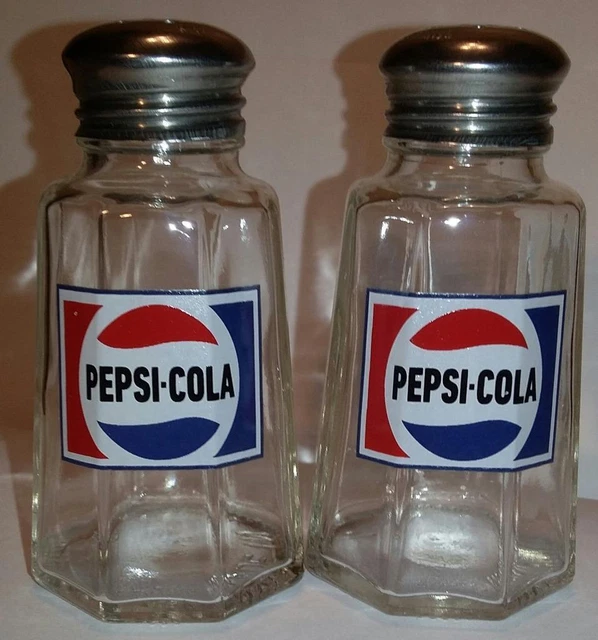 Set of Pepsi Cola Salt & Pepper Shakers #1