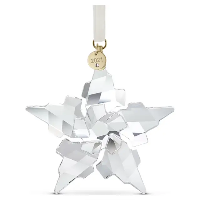 Swarovski Crystal Christmas Large Star Annual Edition 2021 Brand New Etc