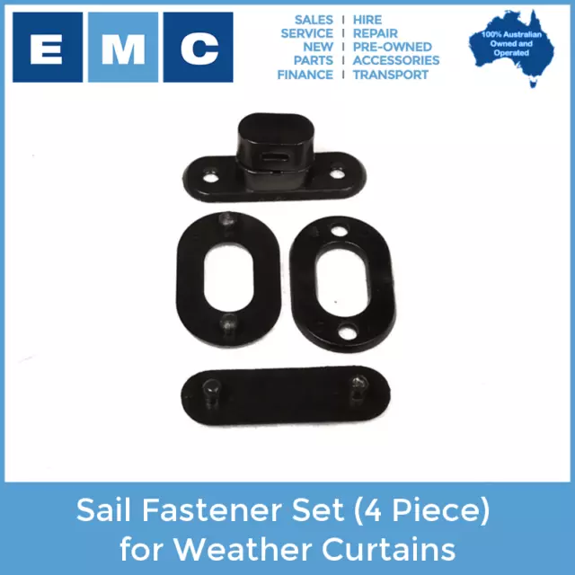 Sail Fastener (4 Piece) to Suit All Weather Curtains