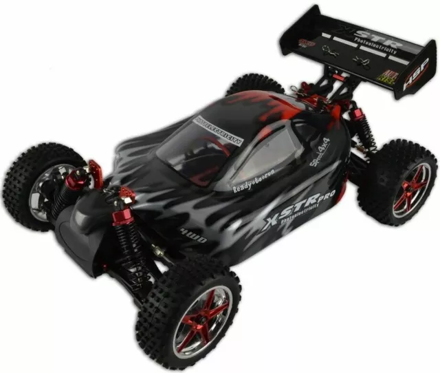 HSP XSTR Pro passeggino elettrico brushless R-SPEC telecomando auto rosso RC