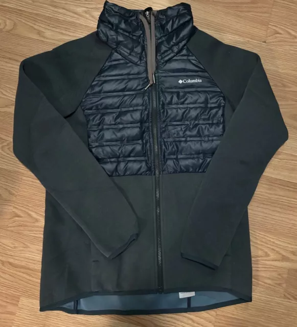 COLUMBIA WOMENS PEAK District Hybrid Blue Jacket Size XL 40.00 PicClick