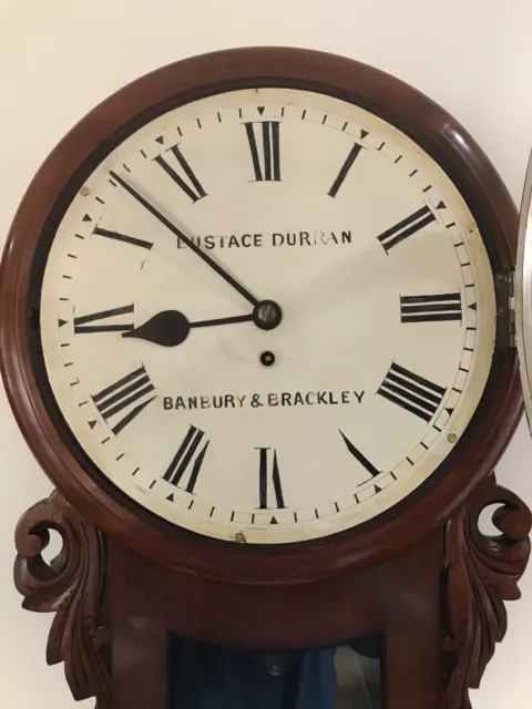 Antique Fusee Wall Clock