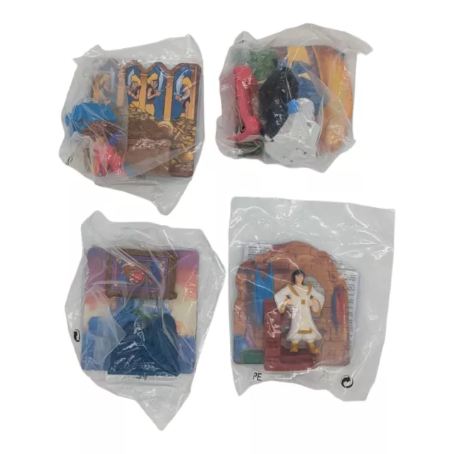 McDonalds Junior Tüte Happy Meal Aladdin 1996 Set komplett NEU OVP