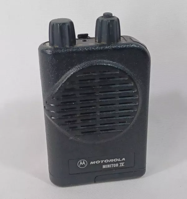 MINITOR IV 4 Low Band 33-49 MHz 2-Channel Fire Radio Pager