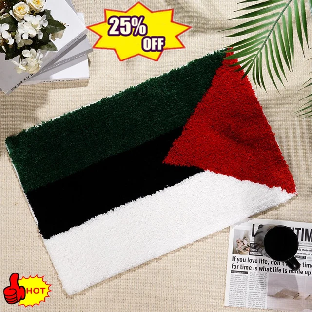 Tappeto Bandiera Palestine Creative - Per Tappetino Bagno Antiscivolante 40*60 cm
