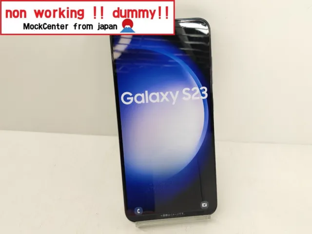 【dummy!】 Samsung Galaxy S23 （color black） non-working cellphone