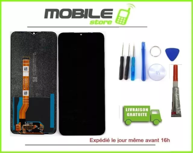 ECRAN LCD + VITRE TACTILE pour OPPO A77 5G + outils + colle B7000