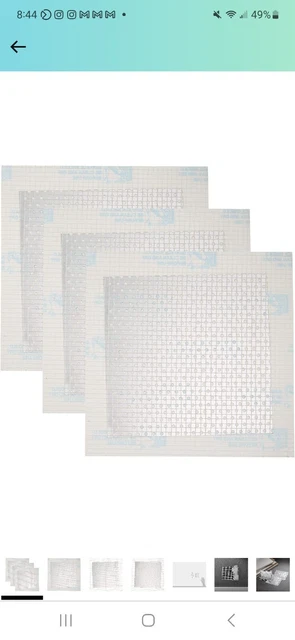 Amazon Basics Drywall Patch 4" x 4", 3-Pack