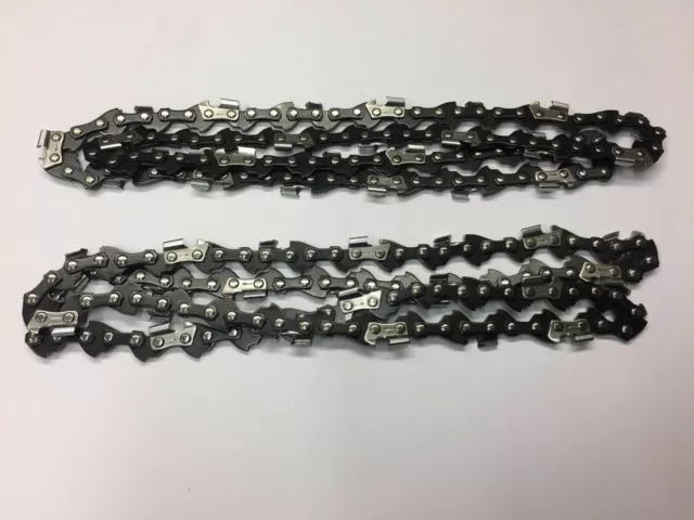 PACK OF 2 Partner 370 14" Bar Replacement Chainsaw Chain 1.3 mm 52 LINKS