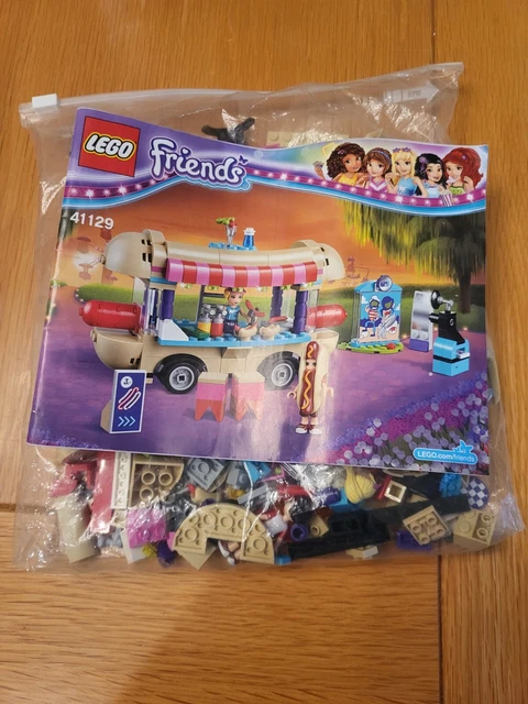 LEGO FRIENDS 41129 Hot Dog Stand with instruction book all pieces no box 8.00 PicClick UK