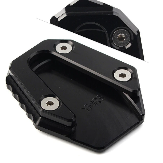 Tappetino supporto laterale nero piastra per Yamaha MT-03 14-21