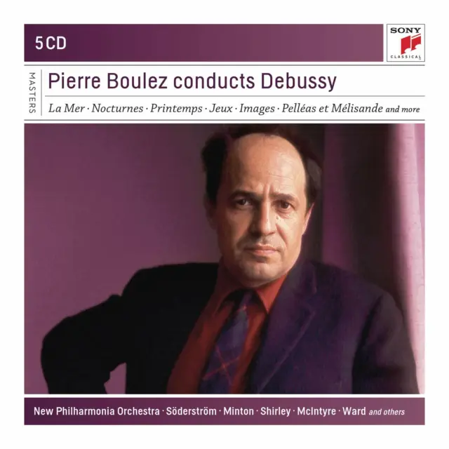 Boulez,Pierre - Pierre Boulez Conducts Debussy 5CD NEU OVP VÖ 13.11.2020