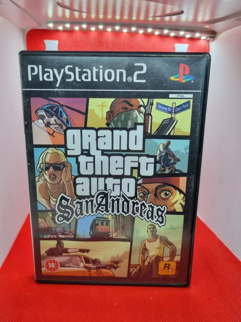 GTA SAN ANDREAS PS2 Game Grand Theft Auto £4.99 - PicClick UK