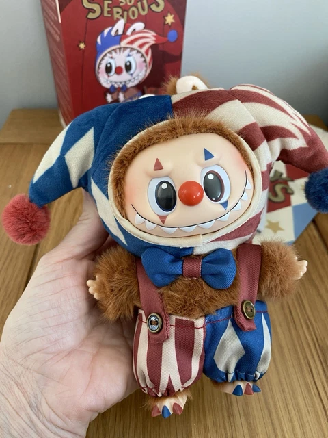 POPMART WHY SO Serious Labubu Juggling Clown Plush Doll £89.08 ...