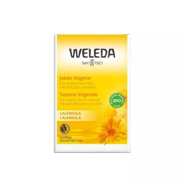 WELEDA Calendula - Vegetable soap for delicate and sensitive skin 100 G