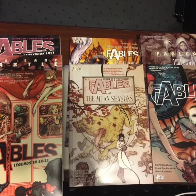 Fables TPB lot Of 9 Willingham