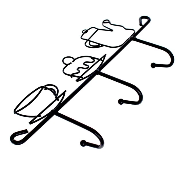 2PCS Coat Storage Peg Rack Hanging Clothes Hook