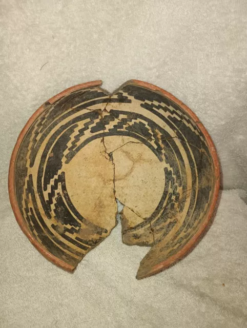 1350AD Gila Polychrome Pottery Bowl Anasazi 2