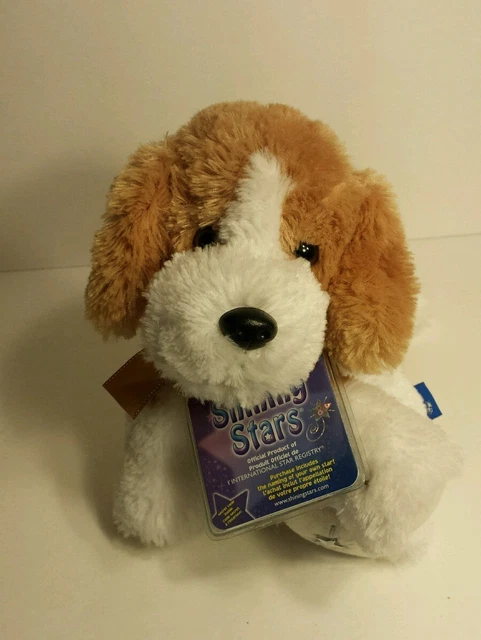 SHINING STAR RUSS Plush Beagle Dog with Tag and Code Stuffed