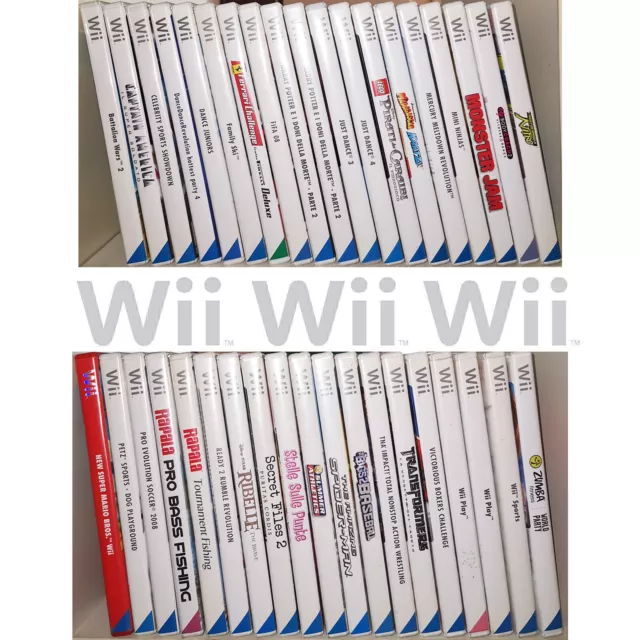 Lotto GIOCHI Nintendo WII