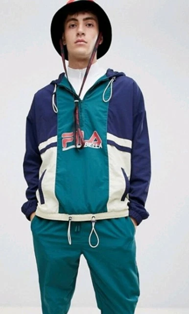 Fila overhead best sale jacket