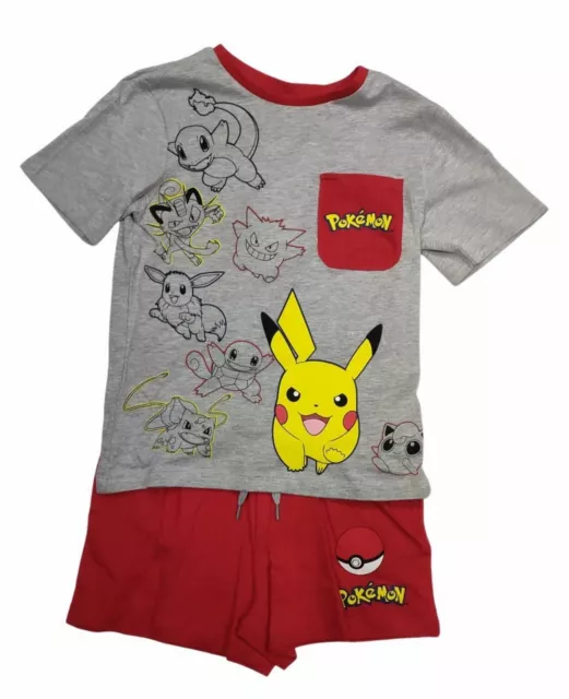 Pigiama Estate Grigio Pokemon (27340)